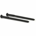 Extraer 0.5 x 1.5 in. Lag Screw, Black EX3244549